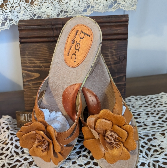 boc Shoes - NWOT. BOC Wedge Sandals